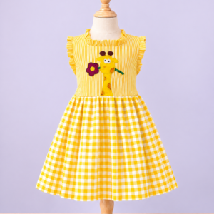 Giraffe Appliqué Frock