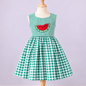 Watermelon Appliqué Frock